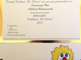 Dr Andrzej Ostaszewski Ambasadorem Fundacji "Dr Clown"